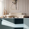 CR816 Cadre mural 2 mètres avec panneaux de boiserie profilé décoratif en polyuréthane blanc rigide (mieux que le polystyrène et le plâtre)