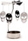 Skull Rotating Carousel Spinning Tea Light Candle Holder