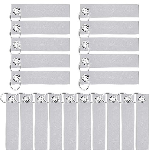 Filz Schlüsselanhänger,20 Stück Schlüsselanhänger Filz,Filz Schlüsselanhänger mit Edelstahl Ring,Schlüsselanhänger Personalisiert,DIY Dekoration Handwerk Schlüsselanhänger.