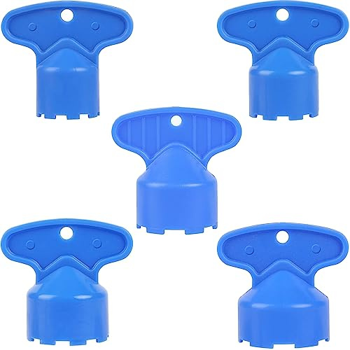BOETOADG 5 Pcs Faucet Aerator Key Removal Wrench Tool with 5 Sizes M16.5, M18.5, M21.5, M22.5, M24 Recessed Aerator Key Sink Aerator Wrench for Bathroom Kitchen Sink Faucet Aerator Removal Tool