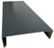 Mauerabdeckung 1,5 mm stark Alu Anthrazit RAL 7016 Attika 2 m lang Sims Steinabdeckung (Zuschnitt 50 cm)