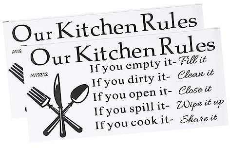 UPKOCH 2 Stk Wandaufkleber für die Küche schwarze Katzenverzierung selbstklebende Wandaufkleber buchstaben aufkleber Aufkleberdekor Aufkleber mit englischen Buchstaben entfernbar PVC