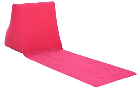 Tragbare Strandmatte Lounge Chair Outdoor Portable Beach Lounger Freizeit aufblasbare Strandmatte faltbar wasserdicht Beflockung zurück Regal
