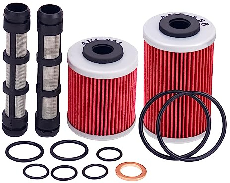 AHL Ölfilter-Reparatursets sind 75038046110 kompatibel mit 690 Enduro R/SMC R 2012-2023/701 Enduro 2016-2023/701 Supermoto 2016-2023/SVARTPILEN 701 2019 2020 2022/VITPILEN 701 2018 2019 2020 2022
