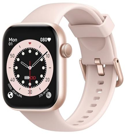 Smart Watch for Men Women Answer/Make Call, 1.85 Smartwatch, Fitness Watch with Heart Rate Blood Pressure Sleep Monitor, 140+Sports, IP68 Waterproof Step Counter Watch Compatible with Android IOS