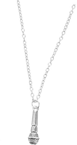 VALICLUD Ladies Necklace Microphone Necklace Pendant Necklace for Women Neck Jewelry for Girls Fashionable