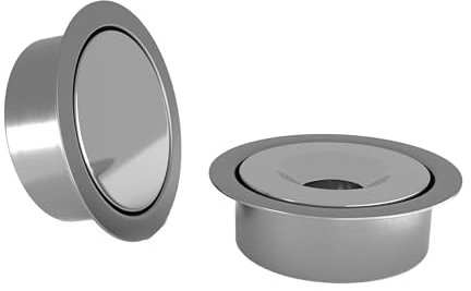 Mega Handles Concealed Magnetic Door Catch for Dummy Doors, Elegant Magnetic Closet Door Catch, French Door Magnetic Catch, Magnetic Door Closer for Dummy Doors