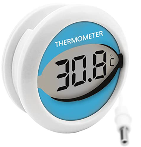 Nimomo Electronic Digital Refrigerator Freezer Thermometer Water Proof Probe Temperature Meter