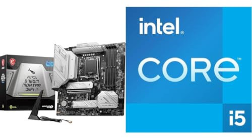 MSI MAG B760M Mortar WiFi II Carte-mère + Intel® Core™ i5-14600K Desktop Processor 14 Cores
