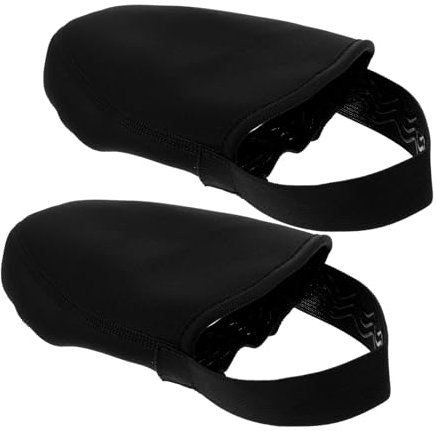 Kisangel 1paar Winter Fahrradschuhe Überzieher Winddicht Warm Outdoor Mountainbike Schuhüberzüge Atmungsaktiv Robust Passend Für s Für Radfahren Bei Kälte