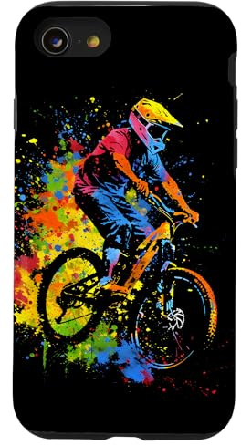 90s Mountain Bike Cyclist Case for iPhone SE (2020) / 7 / 8
