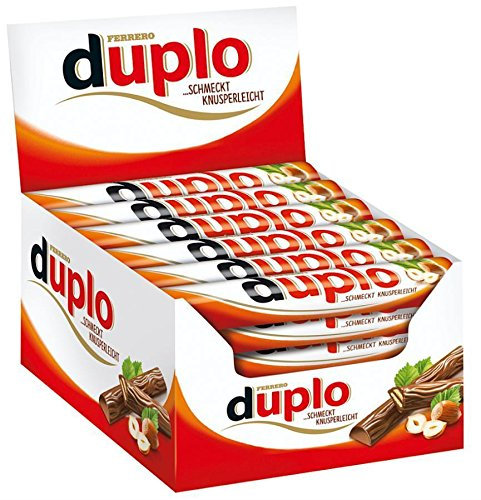 Ferrero Duplo - Schokoriegel - 2 x 40 = 80 Riegel