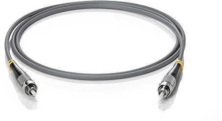 WISI 74404 OL 95 1005 Optisches Kabel konfektioniert, 5 m grau