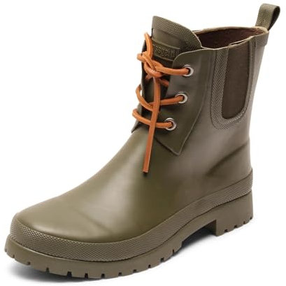 Bisgaard Unisex Kinder Gummibåd Junior Gummistiefel, Grün, 39 EU