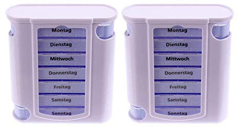 Osma Pillen-/ Tablettenbox 13x11x4cm Wocheneinteilung (2 x Pillendose)