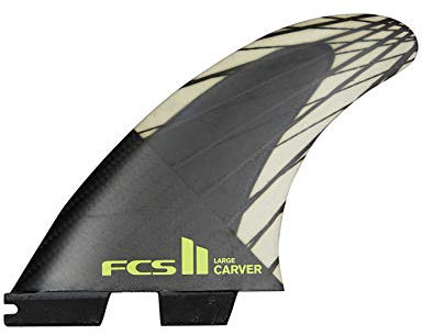 FCS II Carver PC Carbon Thruster Finnen Set-M