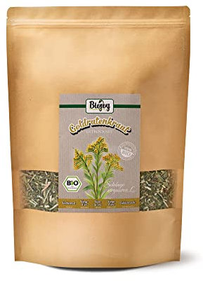 Biojoy BIO-Goldrutenkraut Tee (500 g), Goldrutentee, getrocknet und geschnitten (Solidago virgaurea)