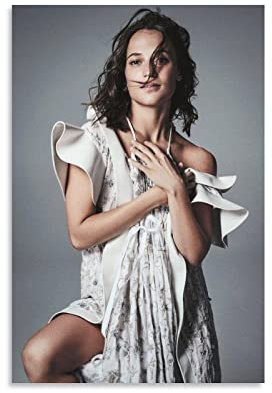Poster Alicia Vikander Sexy Persönlichkeit Kunstwerke Bild Druck Poster Wandkunst Gemälde Leinwand Dekor Home Poster 50 x 75 cm