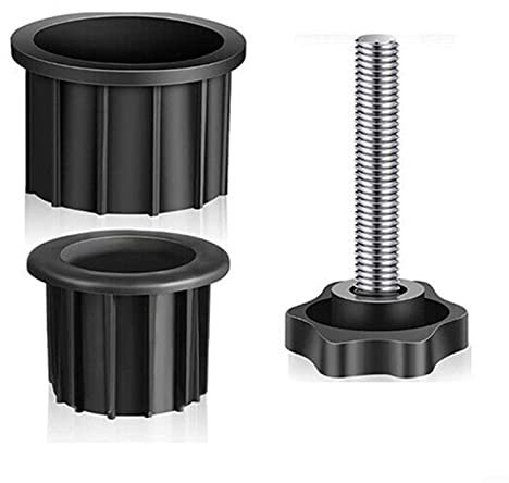 1 kit d'accessoires de parasol - Pied de parasol - Avec anneau - Couvercle de protection - Pour terrasse - Pièces de rechange