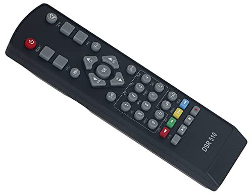 DSR510 VINABTY Ersatz-Fernbedienung für Schwaiger DigItal Sat DXH-101 Fs10p+ 3610 DXH-12 DXH-3 DXH-11