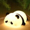 Comius Sharp Panda Luce Notturna Bambini, Adorabile Lampada Notturna Per Bambini, Lampada Da Comodino In Morbido Silicone Con Sensore Tattile, Regalo Di Compleanno Per La Stanza E La Scrivania