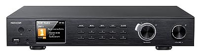 Noxon A 571 schwarz, Internetradio, DAB+, UKW Tuner, Spotify, Bluetooth, USB, LAN + WLAN