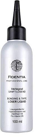 Fidentia Bonding- und Tapelöser Gel Liquid | Lösemittel für Hair Extensions, Klebeband, Perücken 100ml