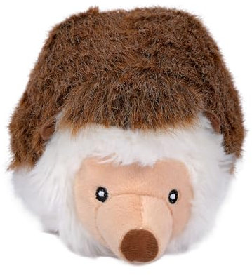 CHEWFFON Igel-Stoffhundespielzeug, Quietschendes Hundespielzeug, Plüsch-Hundespielzeug für Aggressive Kauer, Interaktives Kauspielzeug für Kleine, Mittlere und Große Hunde