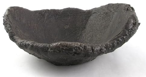 Bonsaischale Bonsai Schale Bogenschale Pflanzschale oval anthrazit 20x14x7cm (18124)
