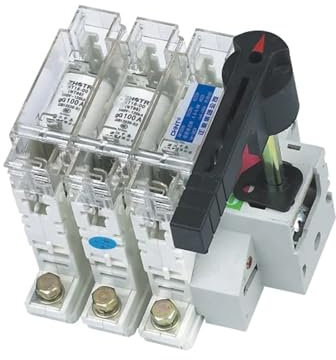 KSZHZYMGX Fusible NHR40-3P 4P 20A 32A 63A 160A 250A 400A 630A, Type de fusible, Interrupteur d'isolement, Interrupteur-sectionneur(20A)