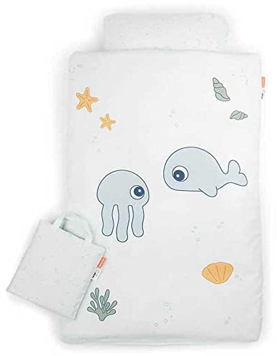 Done By Deer Bedlinen Baby Int/dk Gots Jelly & Wally One Size
