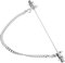 COLLBATH Krawattennadel Mit Kette Herren Dekorative Kragennadel Für Elegante Partykleidung