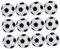 Kisangel 12pcs Mini Foosball Balls Replacement for Tabletop Soccer Game Hips Material Compact Design Compatible with Tables for Adult Foosball Enthusiasts