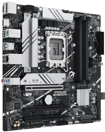 Motherboard Scheda madre Fit For ASUS PRIME B760M-A Intel B760 LGA1700 DDR5 128 GB M.2 mATX supporto CPU I9-14900 i9-13900 i5-12600 i9-12900