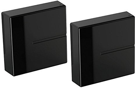 Meliconi 480524 Ghost Cubes Cover Black Stapelbare Kabelkanal schwarz