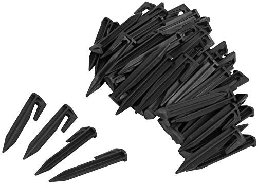 100er Set Begrenzungsnägel, Erdnägel, Nägel für Mr. Gardener Mähroboter Rasenmäher MR 400 und MR 1000