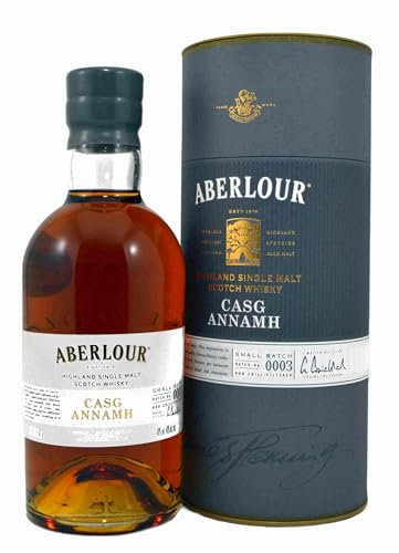 ABERLOUR SCOTCH WHISKY CASK ANNAMH BATCH RELEASE 70 CL IN EINER SCHACHTEL