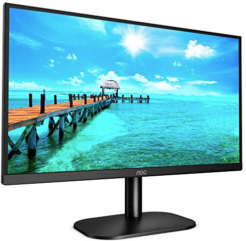 AOC 22B2QAM- Monitor office de 22 Full HD (1920x1080, VA, 16:9, HDMI 1x1.4, Displayport 1x1.4, 250 cd/m, 75 Hz, 4ms, FlickerFree), negro