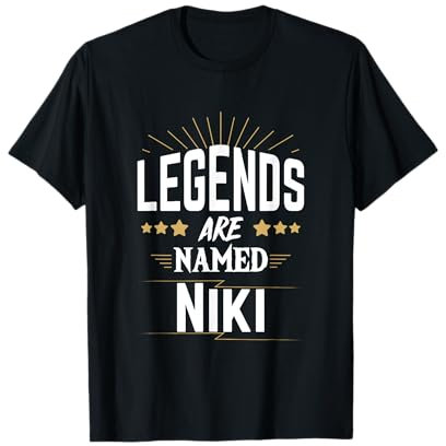 Le leggende sono chiamate Niki Maglietta