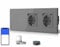 BSEED 1 Gang 1 Vía Interruptor de Luz Táctil Inteligente WIFI con Doble Schuko Tipo C y USB Enchufe Estándar, Compatible con Alexa/Tuya/Smart Life (Requiere Cable Neutro) Gris