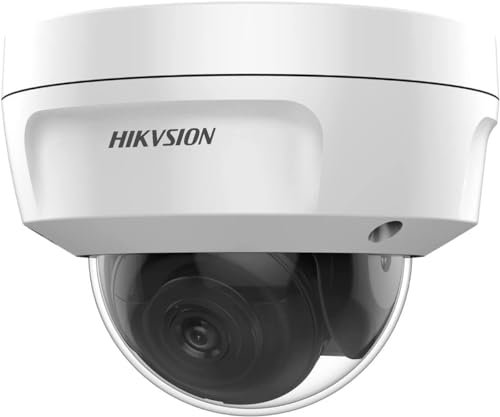 Ⲏіkvіsіon ECI-D14F2 4MP POE IP Vandal Dome Camera, 2.8mm 98° Wide Angle True WDR, 2-Axis ONLY Support Ceiling Mount, 98ft IR, Outdoor Rated, NOT a PTZ Camera, Compatible with Hik Vision NVR