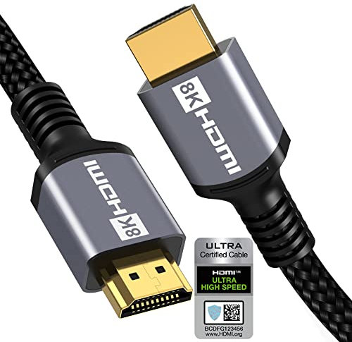 Anhuicco Cable HDMI 2.0 4K 15 Metros 18Gbps 4K 30Hz 60Hz Full HD 3840p VRR ARC Dolby HDR HDCP 2.2 Soporte PS5 Xbox Soundbar Real 4K Fire TV