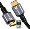 Anhuicco Cable HDMI 2.0 4K 15 Metros 18Gbps 4K 30Hz 60Hz Full HD 3840p VRR ARC Dolby HDR HDCP 2.2 Soporte PS5 Xbox Soundbar Real 4K Fire TV