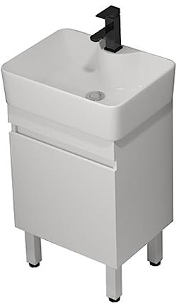 Gabinete tocadores de baño con combo de fregadero, gabinete moderno de baño de madera maciza, lavavajillas de lavavajillas de lavavajillas de lavavajillas para lavabo para baño ( Size : 48cm/18.8in )