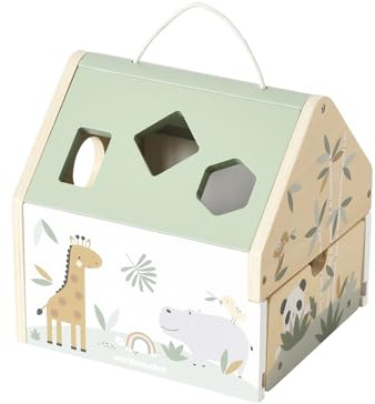 VERTBAUDET Jouet Bébé Maison des Formes en Bois Tanzanie TU