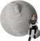 HYLDM 55/65/75 cm Yoga Ball Hülle, Schutzhülle Für Gymnastikball, Balanceball-Abdeckung Staubdicht Faltbar Sitzbälle Stoff Bezug Für Balance, Stabilität, Fitness,004,55cm
