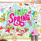 DPKOW Hallo Frühling Ausmalen Tischdecke für Kinder mit Stiften, 47 x 33 Zoll Riese Papier Frühling Bemalbare Tischdecke für Kinder Frühling Basteln Geschenk Ostern, Groß Frühling Ausmalen Poster