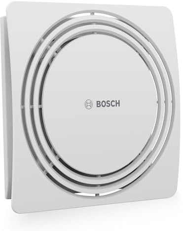 Bosch Silent Bathroom Extractor Fan 1900 W 125 - For Ventilation in Bathroom and Toilet, Against Moisture and Mould - With Light Switch Activation - 125mm Diameter