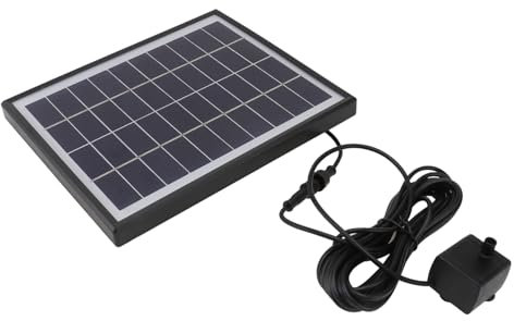 KONTONTY 12v 5w Springbrunnenpumpe 500l/h Schwimmender Teichbrunnen Solar Teichpumpe Für Gartendekorationen