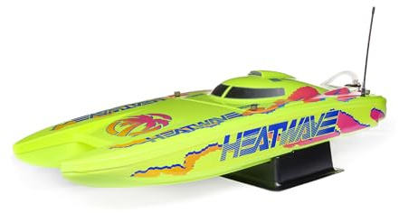 Proboat RC Boat Blackjack 24 V2 Catamaran Brushless, Heat Wave Visual: RTR (Battery and Charger Not Included)